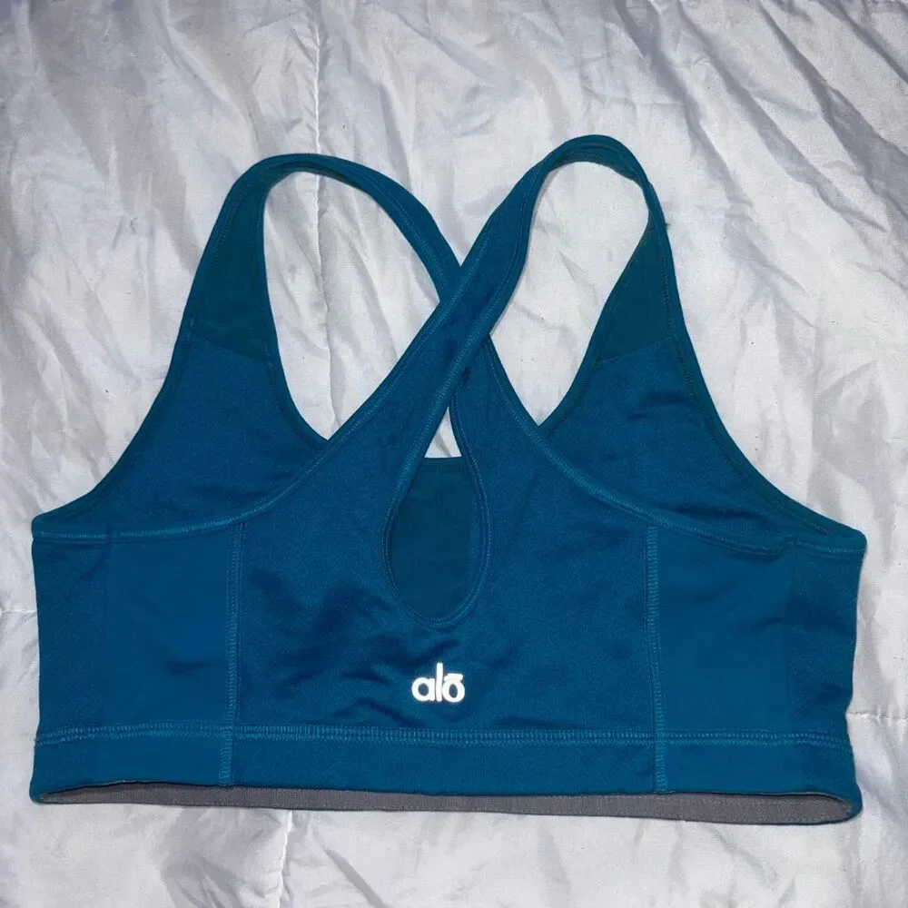 Alo-yoga Women's Blue Top